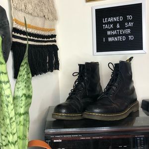 Dr. Marten 1460 Smooth Black Size US 12 Air Wair